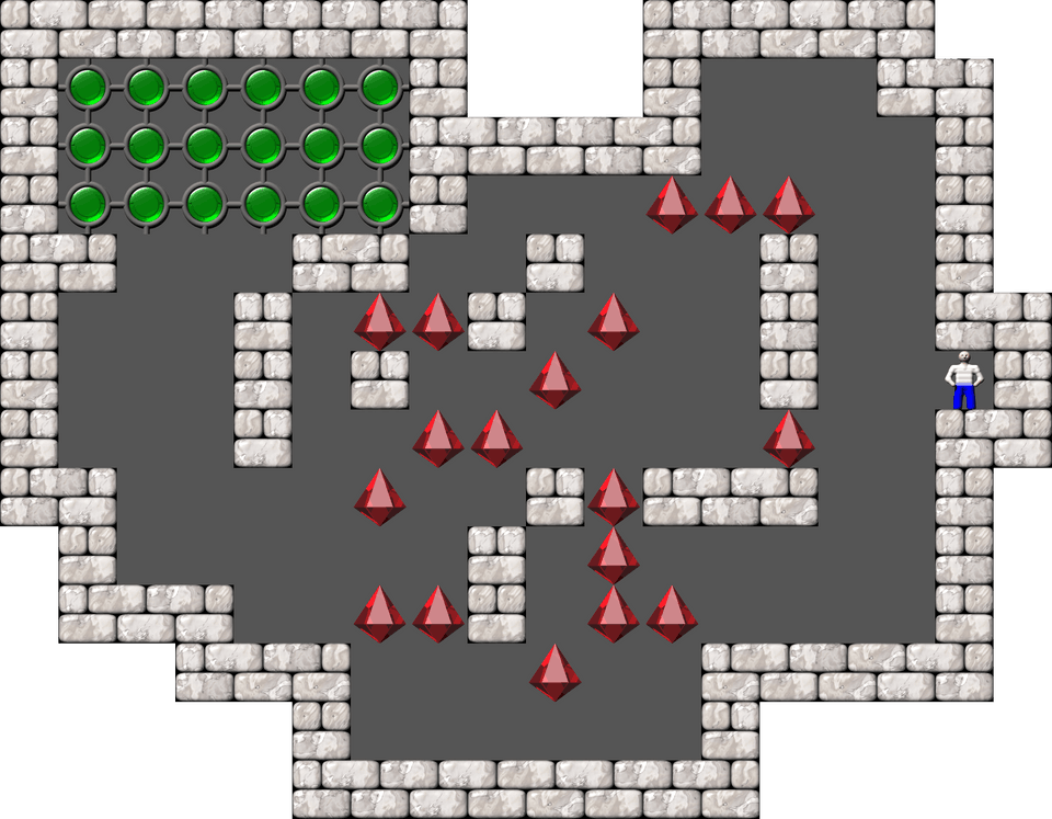 Sokoban Cargo Bay Deluxe level 30